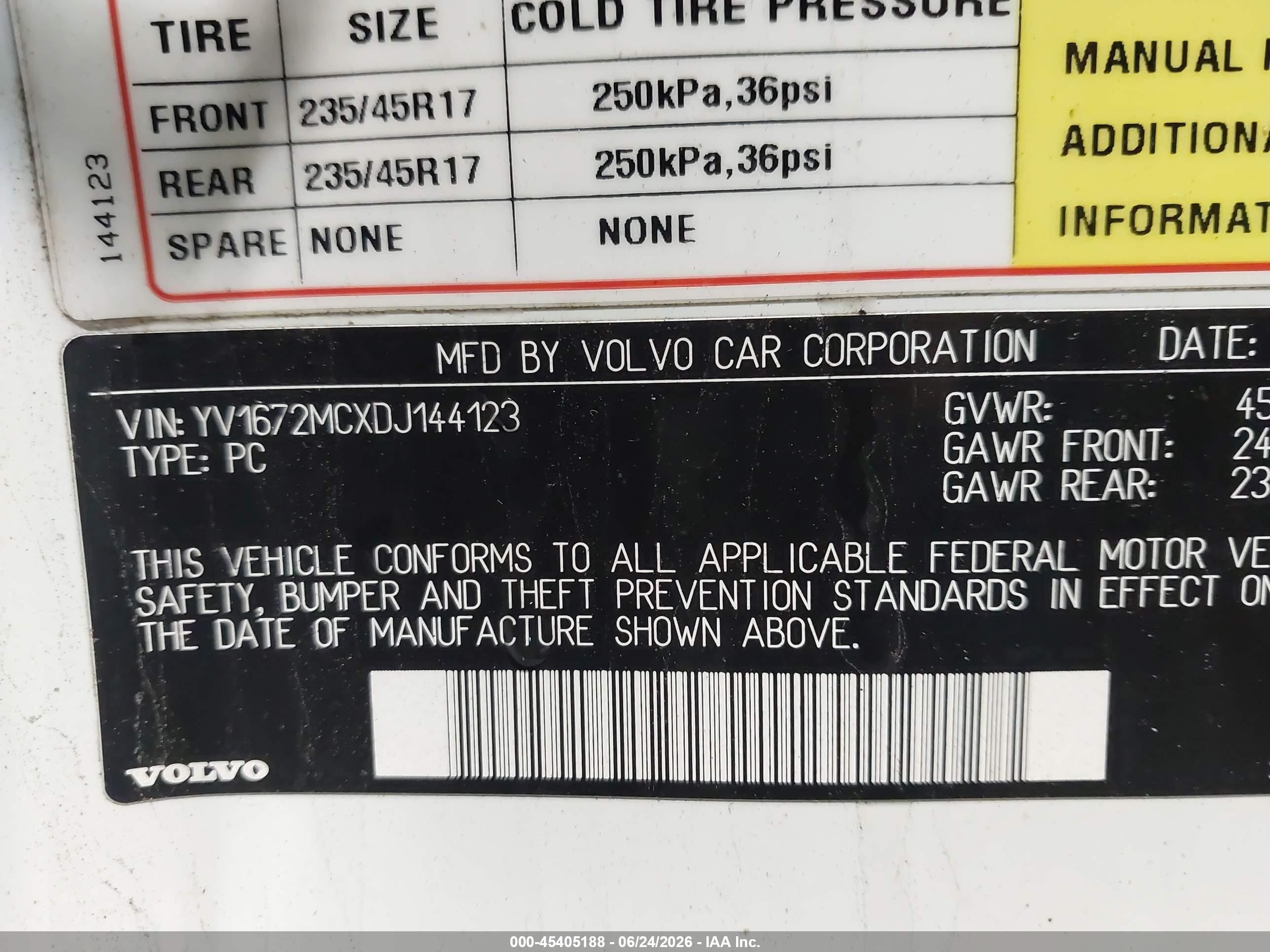 2013 Volvo C70 T5 White vin: YV1672MCXDJ144123