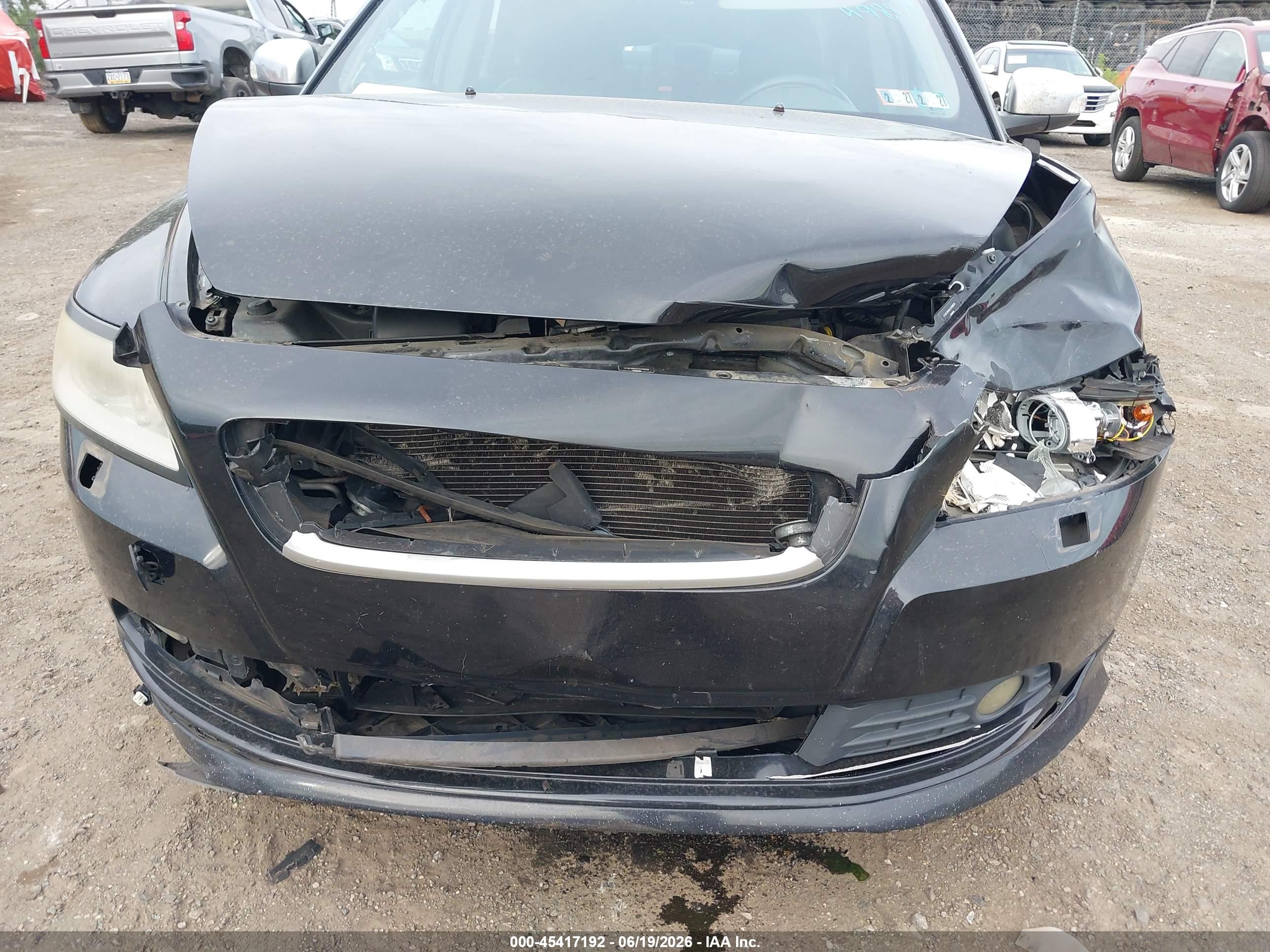 2010 Volvo S40 T5 R-design Black vin: YV1672MHXA2498838