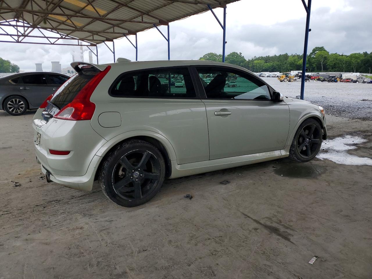 2012 Volvo C30 T5 Cream vin: YV1672MK0C2285945