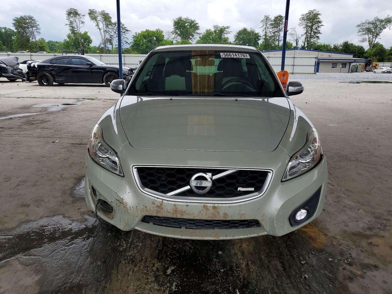 2012 Volvo C30 T5 Cream vin: YV1672MK0C2285945