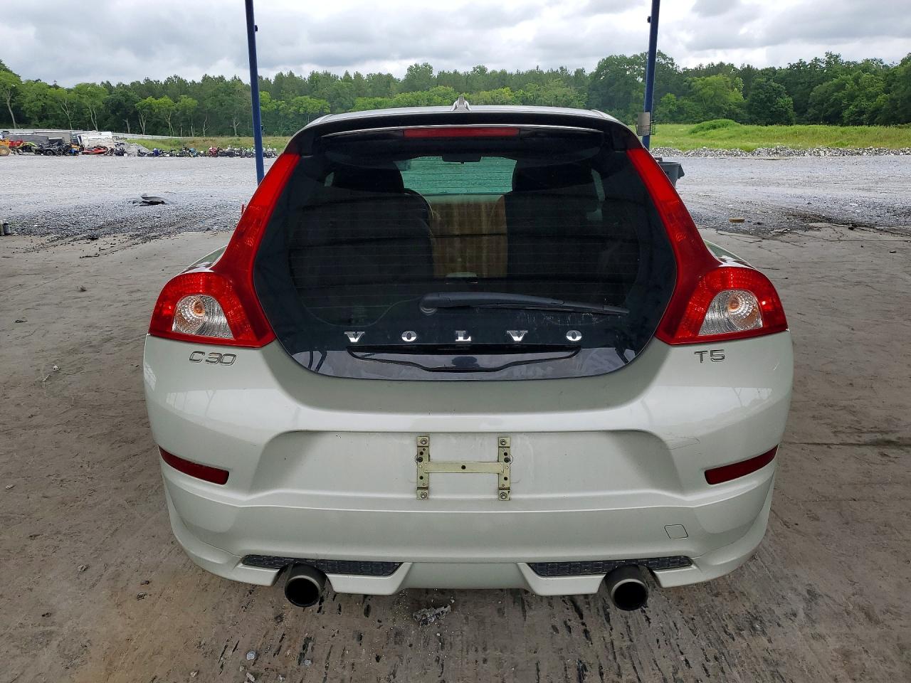 2012 Volvo C30 T5 Cream vin: YV1672MK0C2285945