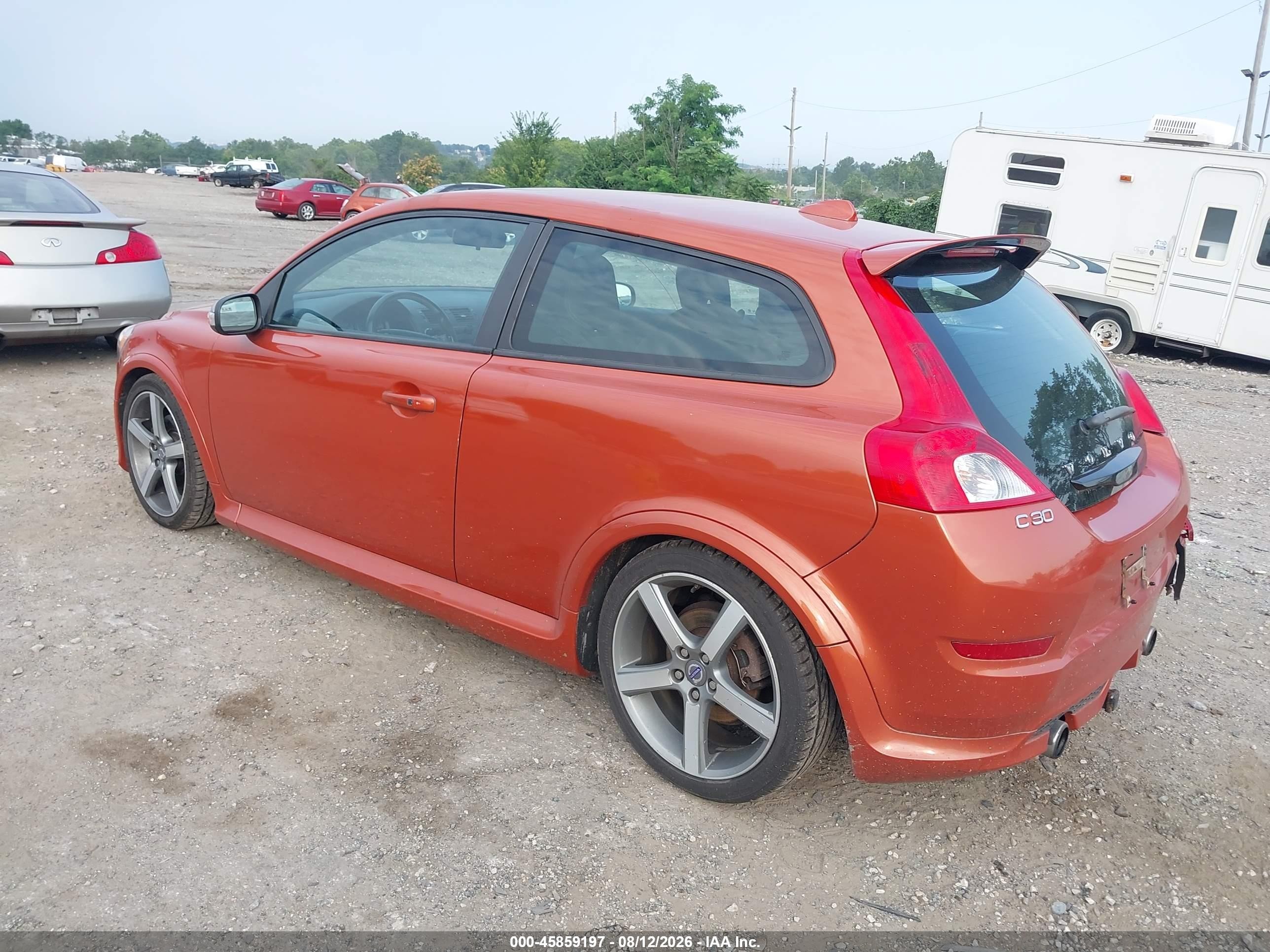 2011 Volvo C30 R-design/t5 (retail Only) Оранжевый vin: YV1672MK1B2200996