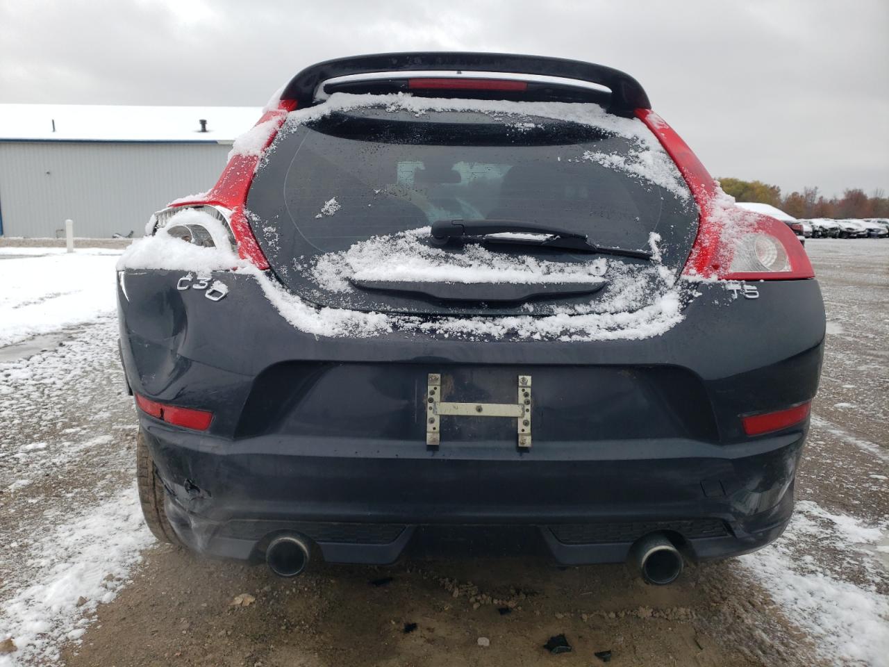 2013 Volvo C30 T5 Black vin: YV1672MK1D2300244