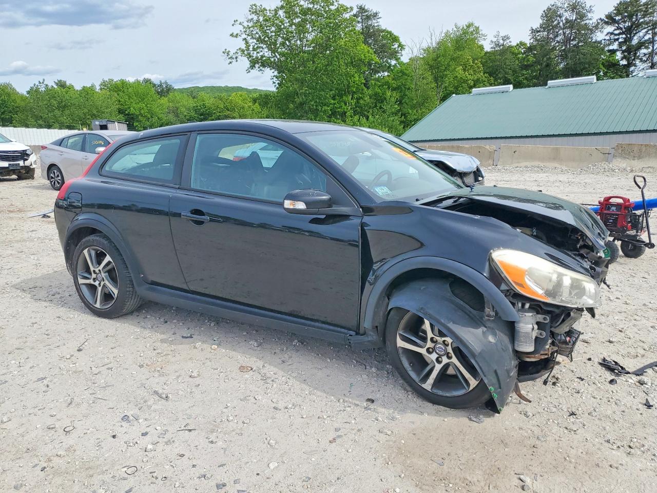 2013 Volvo C30 T5 Черный vin: YV1672MK1D2306206
