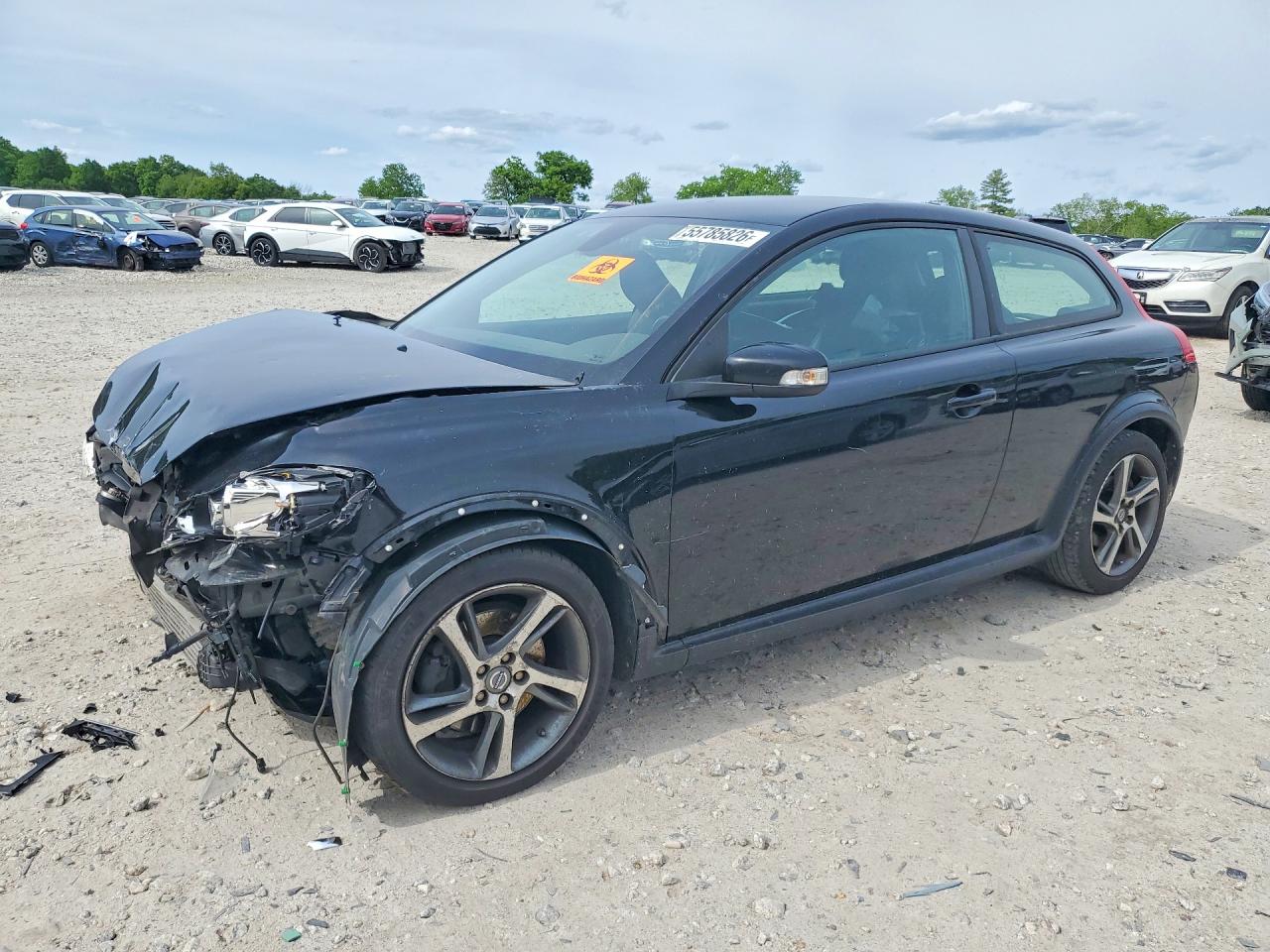 2013 Volvo C30 T5 Черный vin: YV1672MK1D2306206