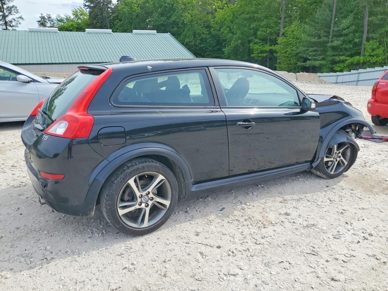 2013 Volvo C30 T5 Черный vin: YV1672MK1D2306206