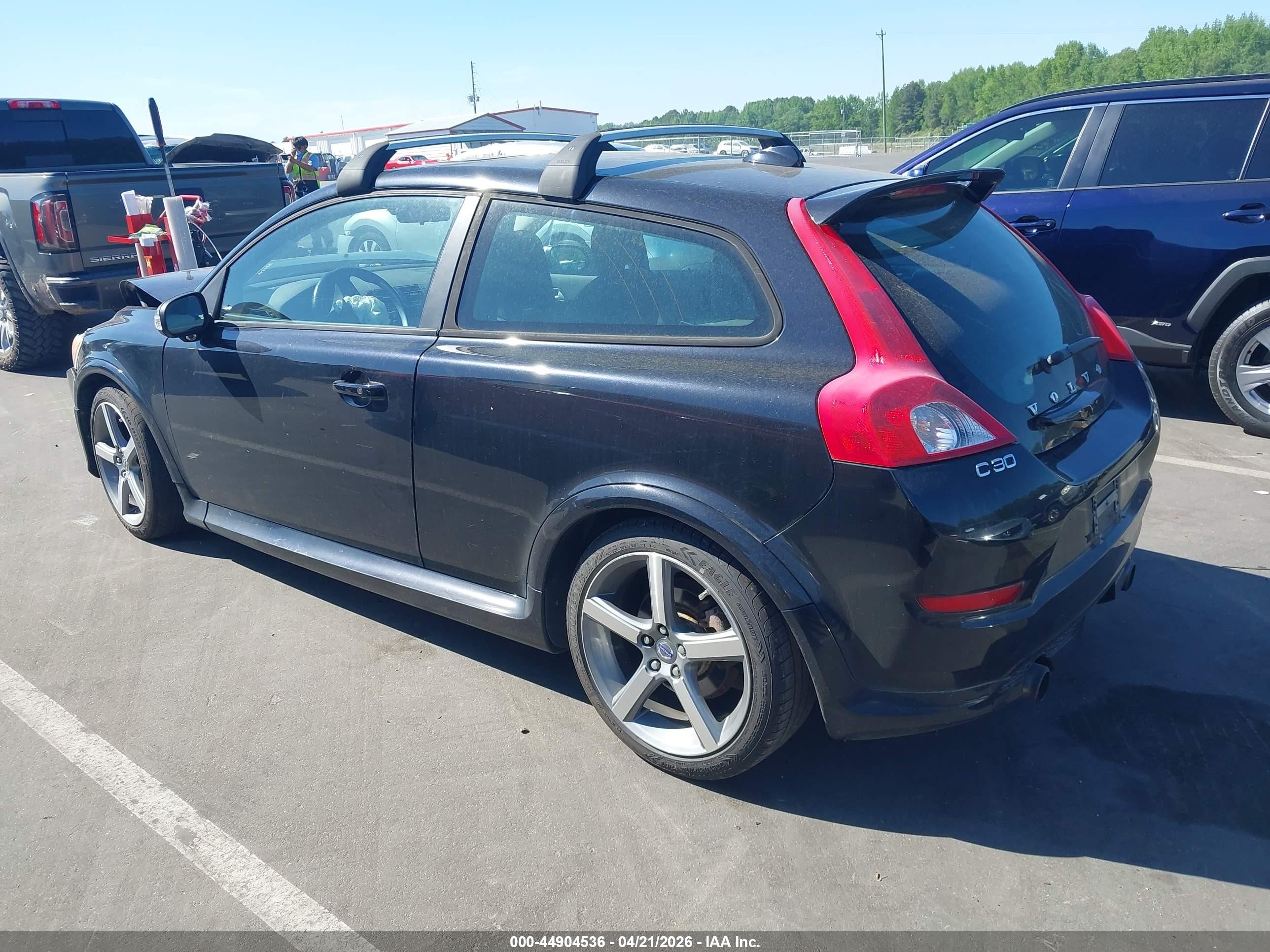 2011 Volvo C30 T5/t5 R-design Black vin: YV1672MK3B2210946