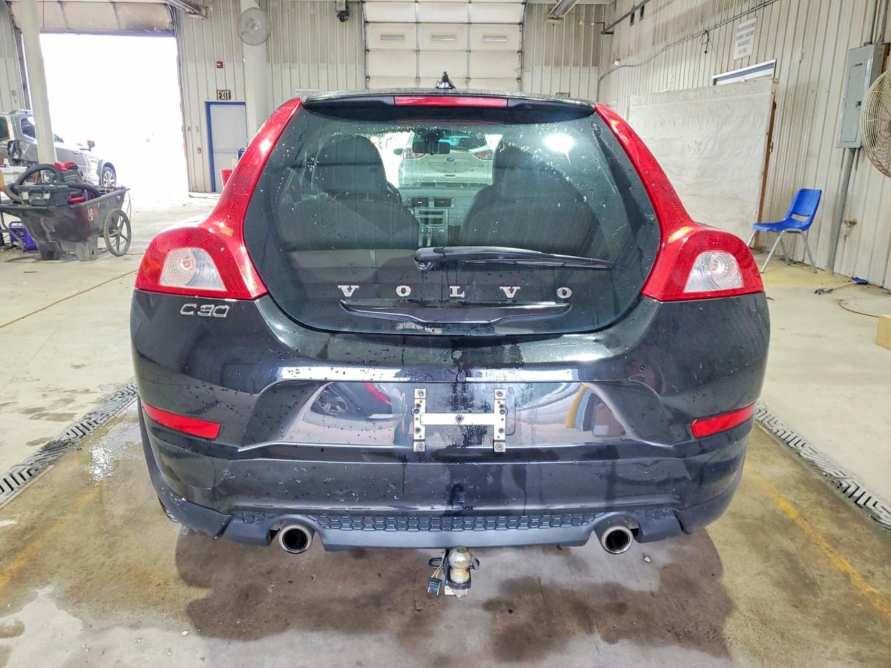 2012 Volvo C30 T5 Black vin: YV1672MK3C2271036