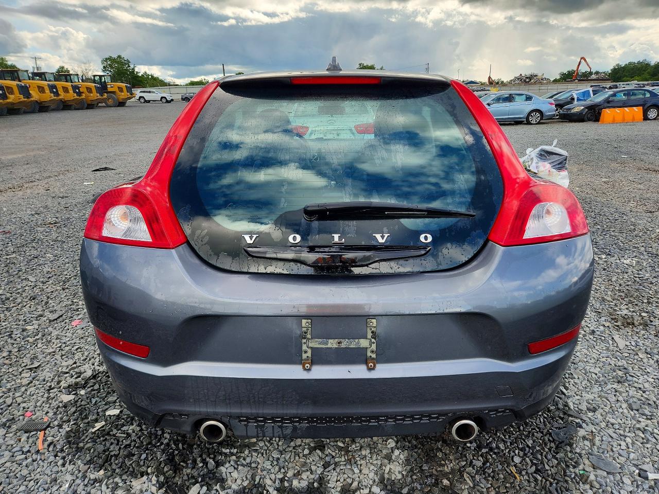 2013 Volvo C30 T5 Gray vin: YV1672MK3D2307129