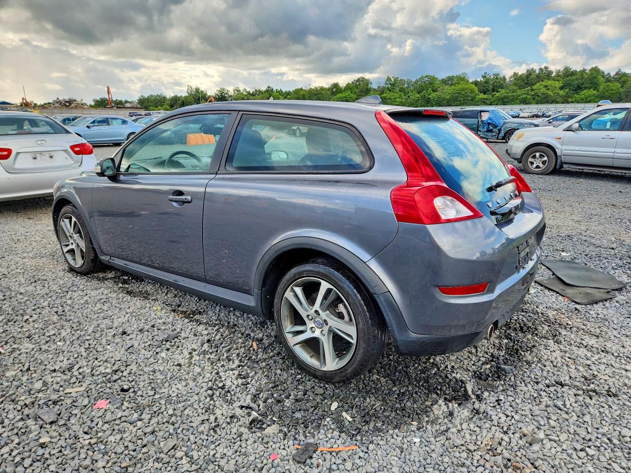 2013 Volvo C30 T5 Gray vin: YV1672MK3D2307129