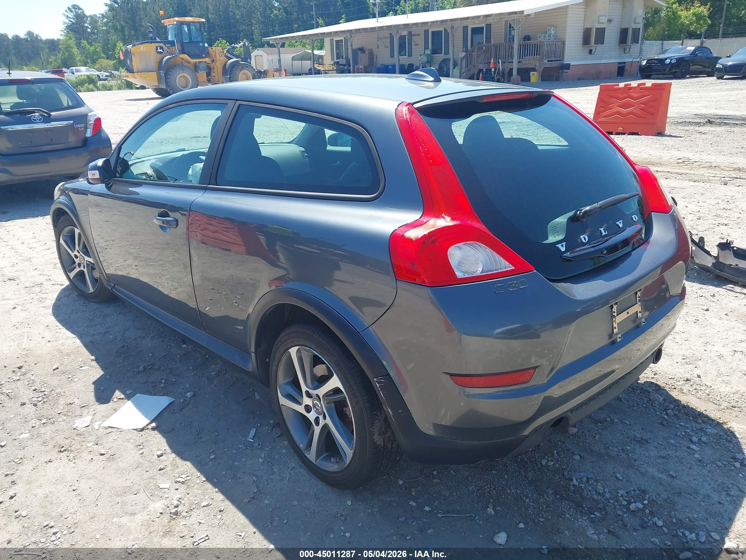 2013 Volvo C30 T5/t5 Platinum/t5 Premier/t5 Premier Plus/t5 R-design/t5 R-design Platinum/t5 R-design Premier Серый vin: YV1672MK4D2304224