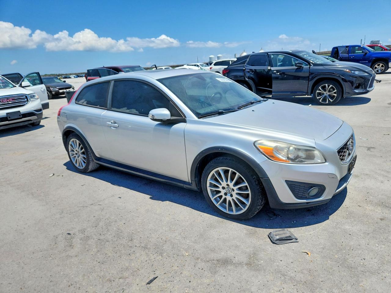 2011 Volvo C30 Silver vin: YV1672MK5B2205599