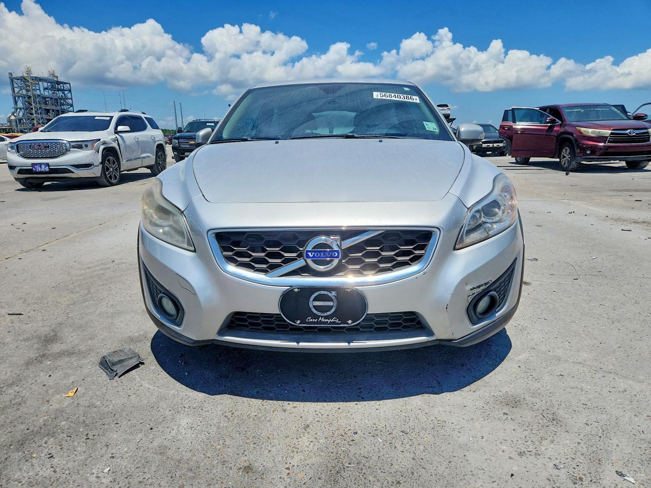2011 Volvo C30 Silver vin: YV1672MK5B2205599