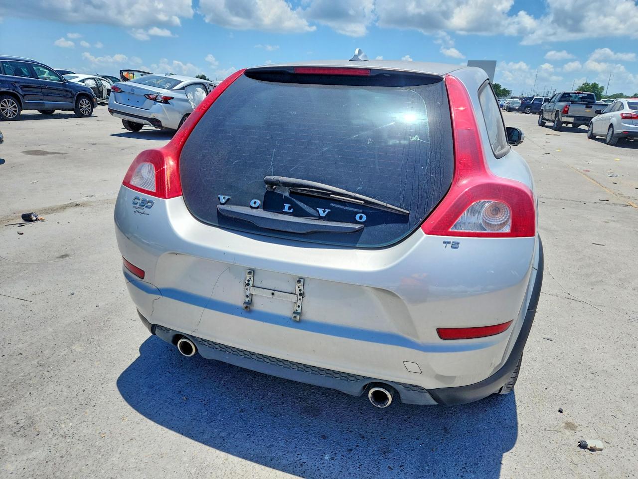 2011 Volvo C30 Silver vin: YV1672MK5B2205599