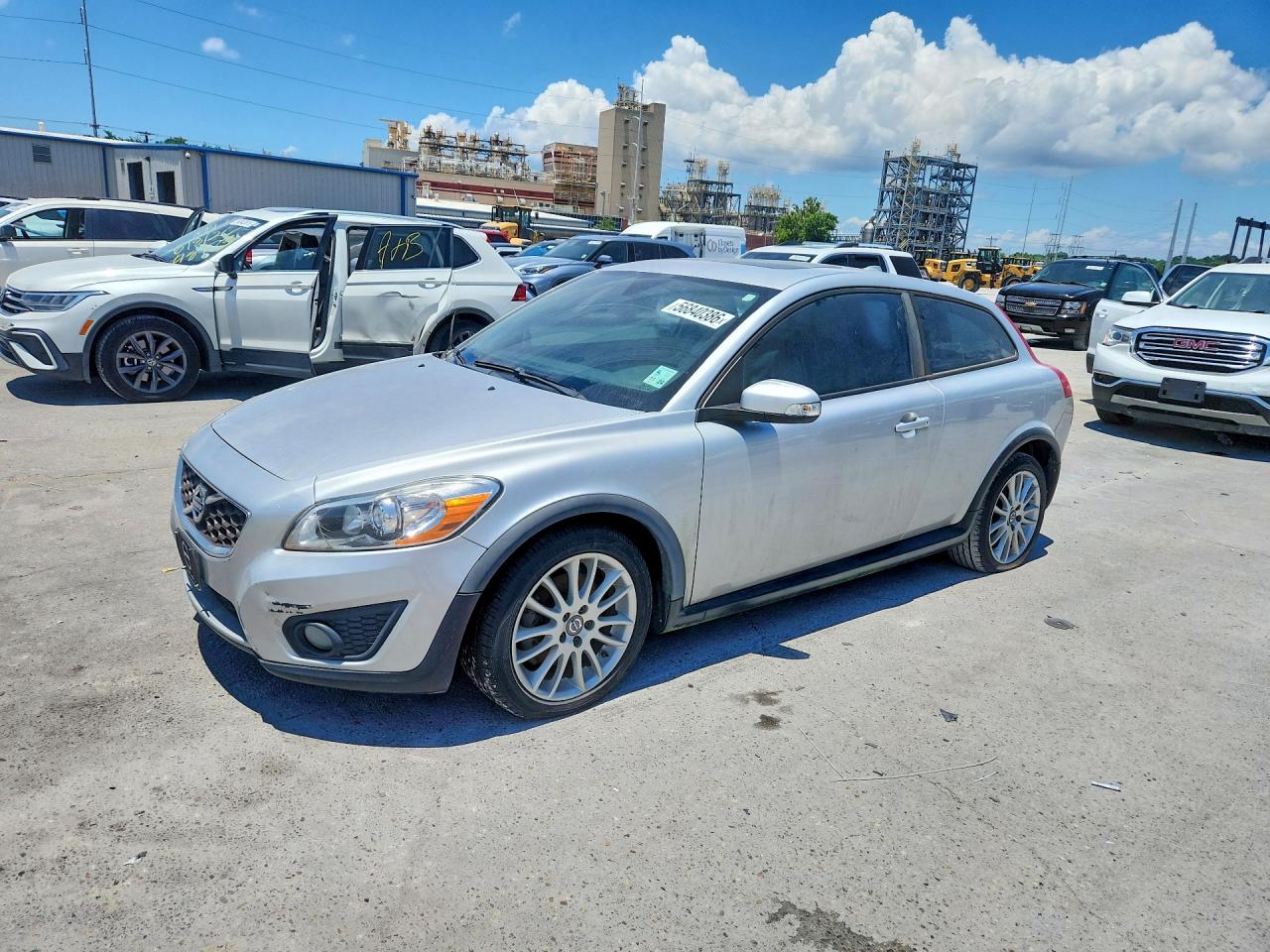2011 Volvo C30 Silver vin: YV1672MK5B2205599