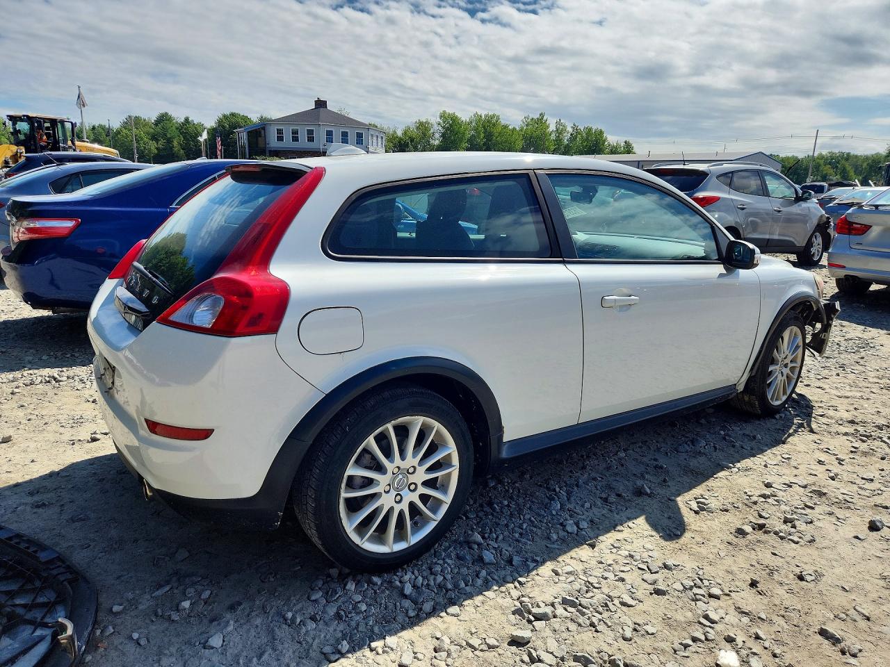 2012 Volvo C30 T5 White vin: YV1672MK5C2269238