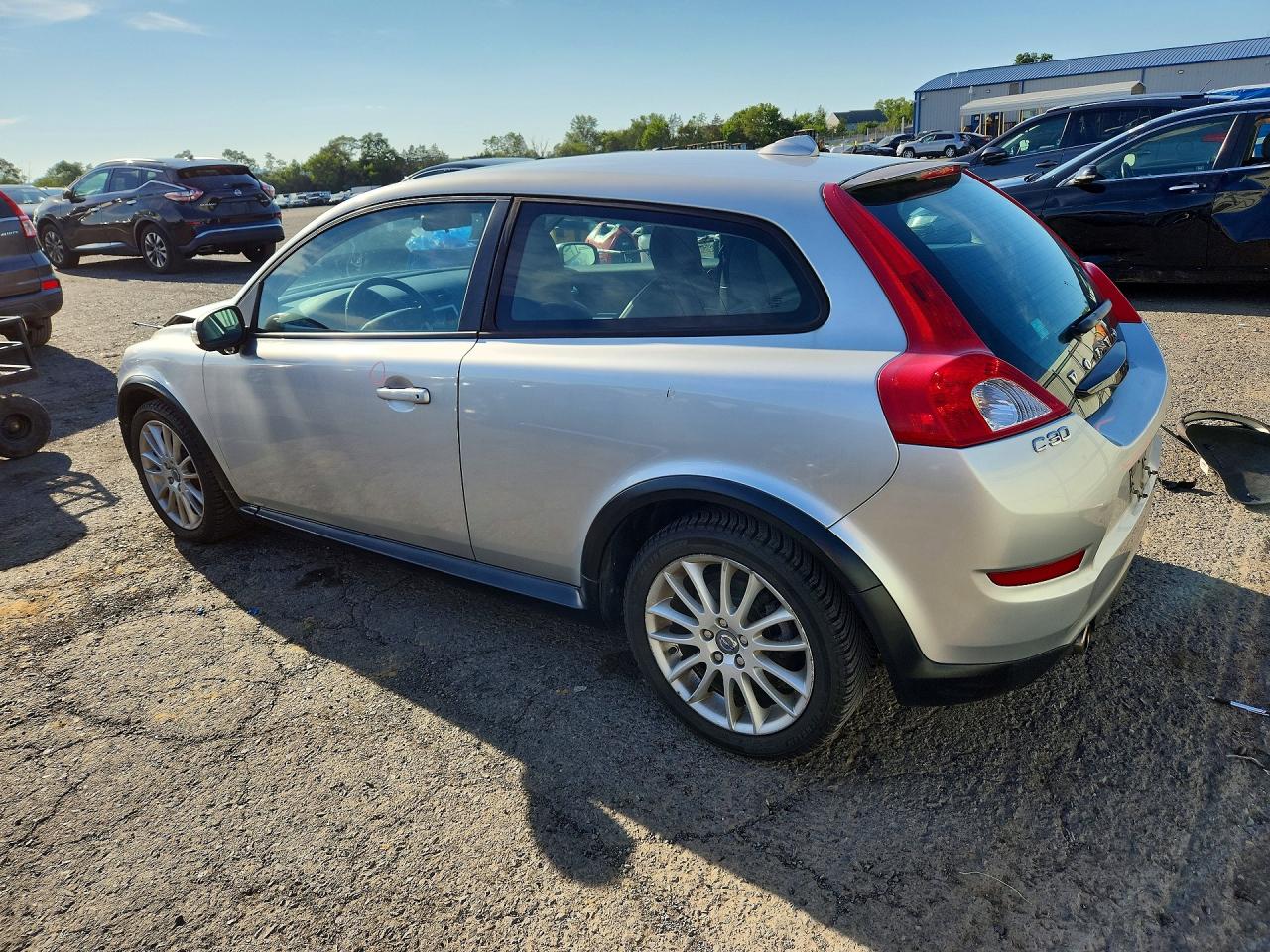 2012 Volvo C30 T5 Silver vin: YV1672MK5C2270194