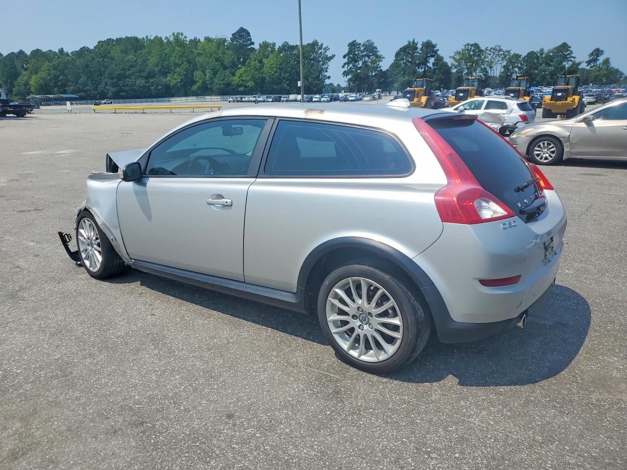 2012 Volvo C30 T5 Серебряный vin: YV1672MK5C2273550