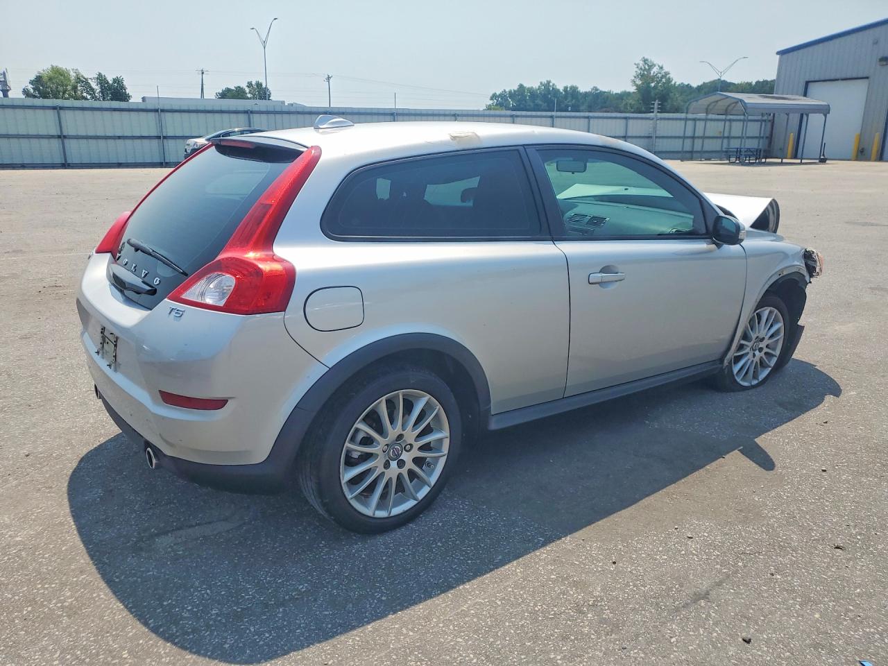 2012 Volvo C30 T5 Серебряный vin: YV1672MK5C2273550