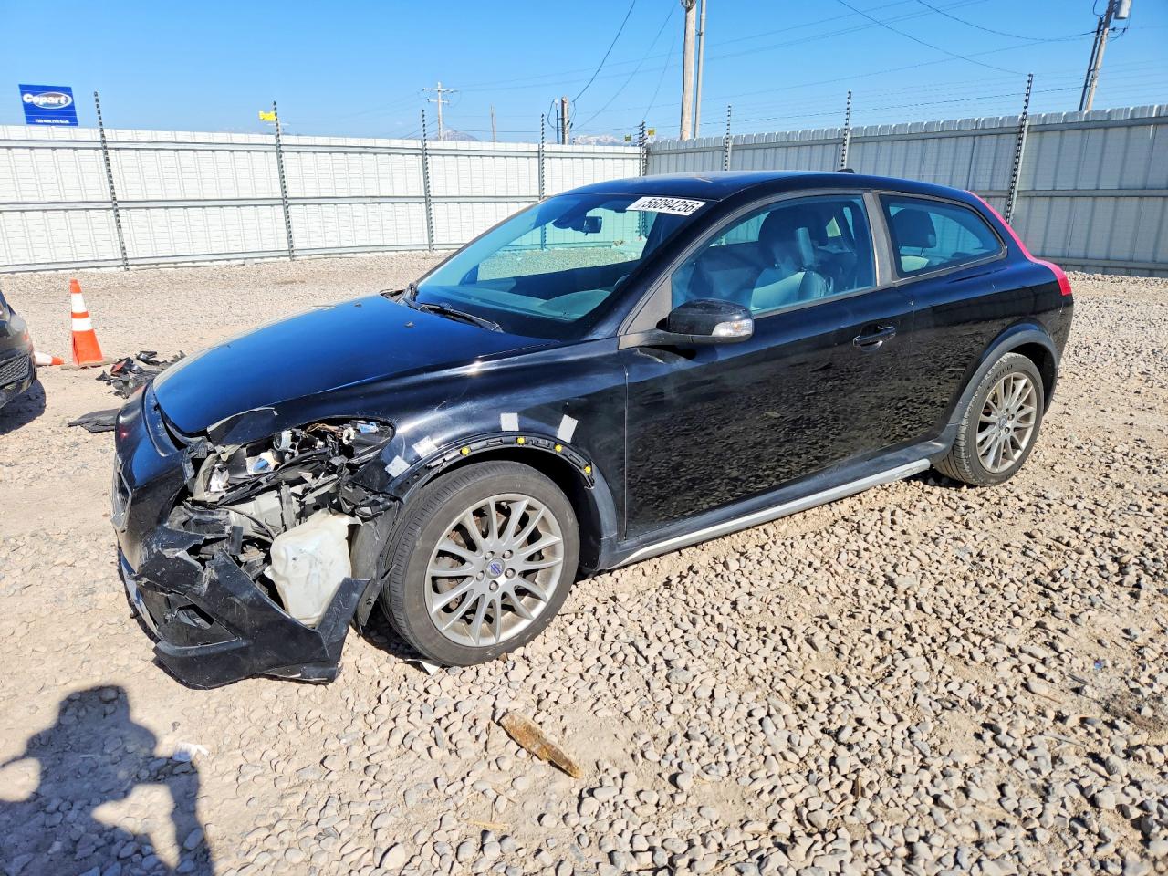 2011 Volvo C30 T5 Черный vin: YV1672MK6B2191583