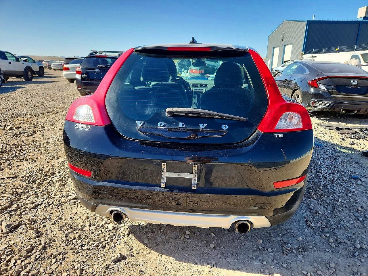 2011 Volvo C30 T5 Черный vin: YV1672MK6B2191583