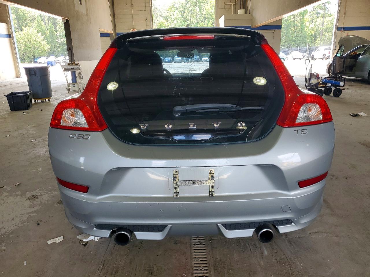 2011 Volvo C30 T5 Silver vin: YV1672MK6B2234982