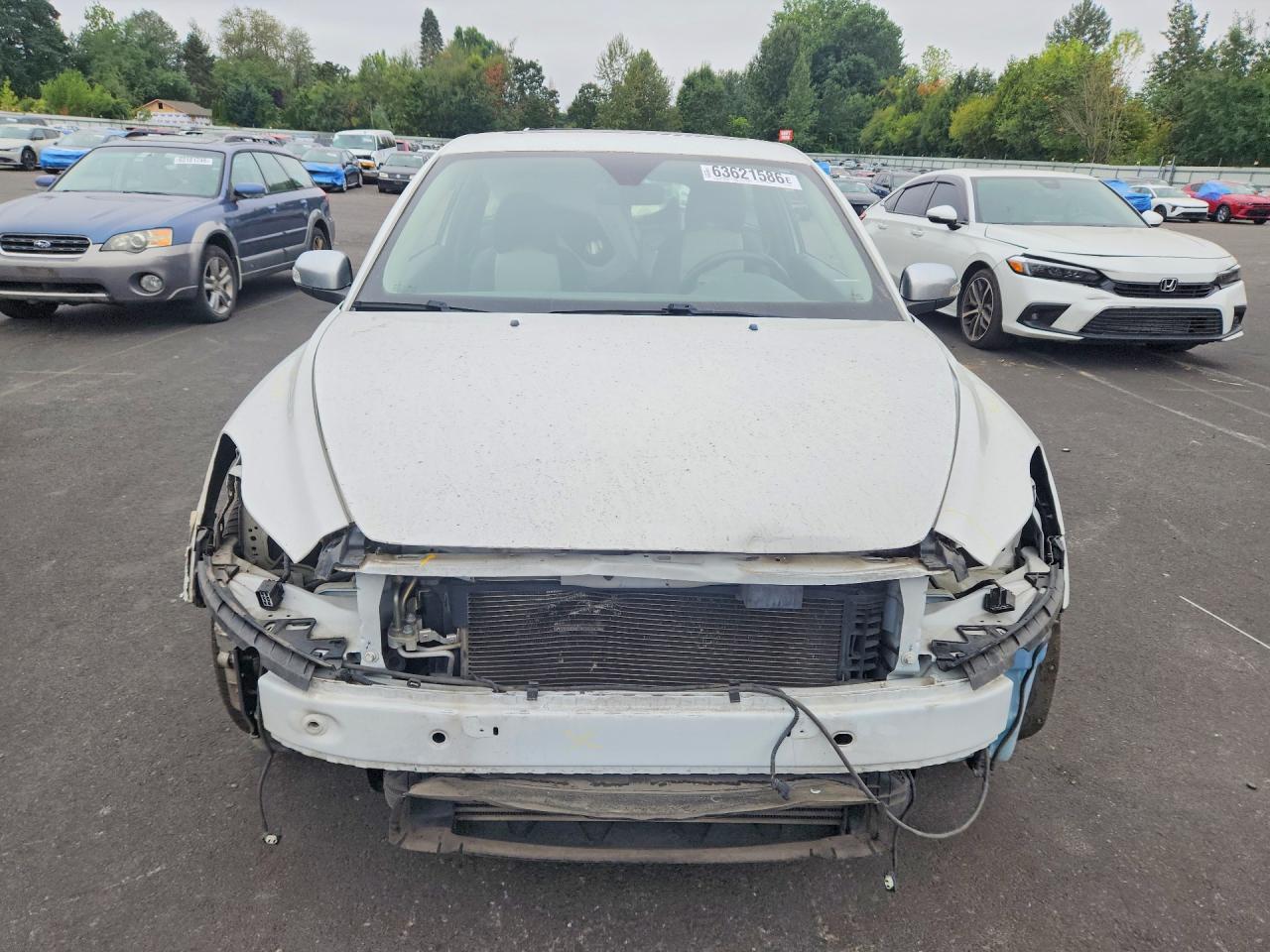 2012 Volvo C30 T5 White vin: YV1672MK6C2270592