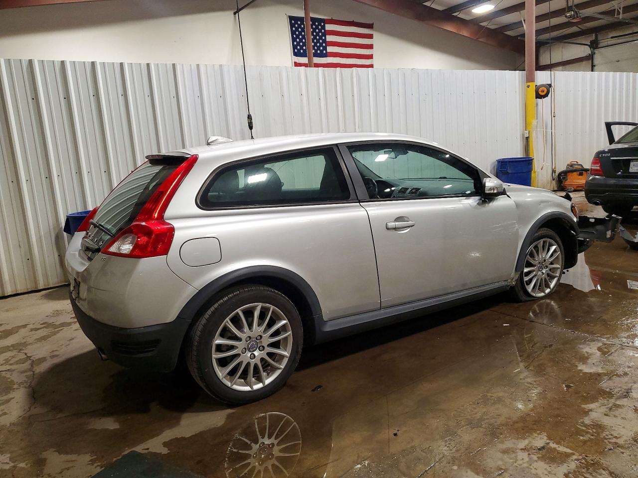 2010 Volvo C30 T5 Silver vin: YV1672MK7A2174466