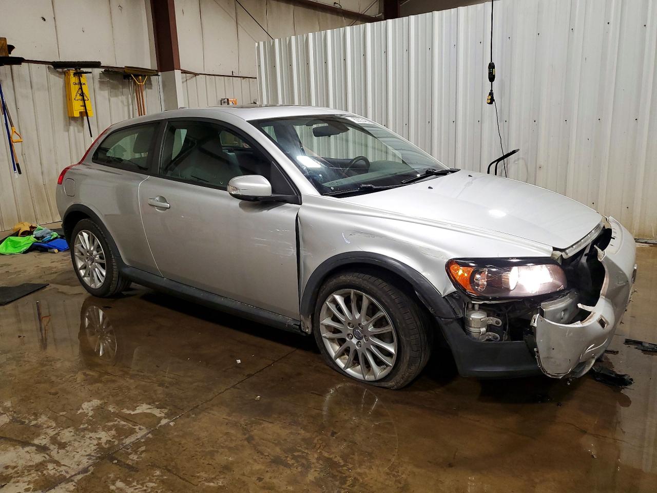 2010 Volvo C30 T5 Silver vin: YV1672MK7A2174466