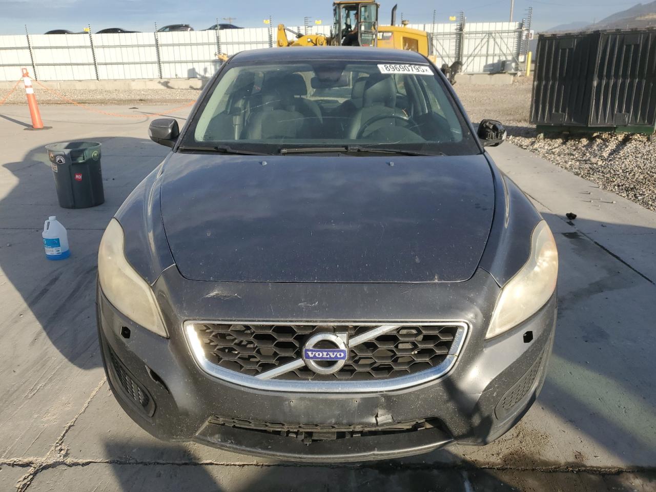 2013 Volvo C30 T5 Gray vin: YV1672MK7D2303987