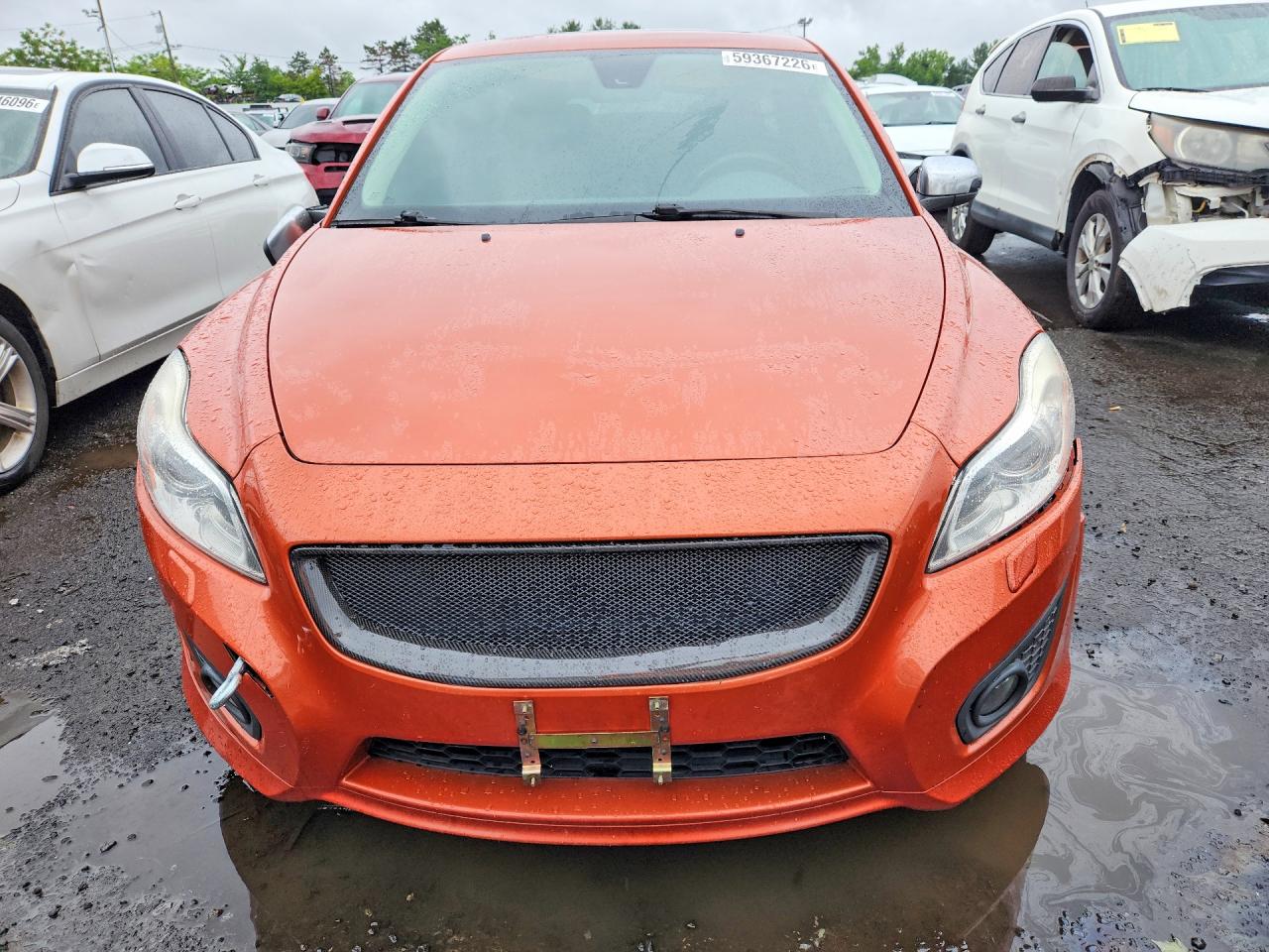 2011 Volvo C30 T5 Orange vin: YV1672MK8B2201353