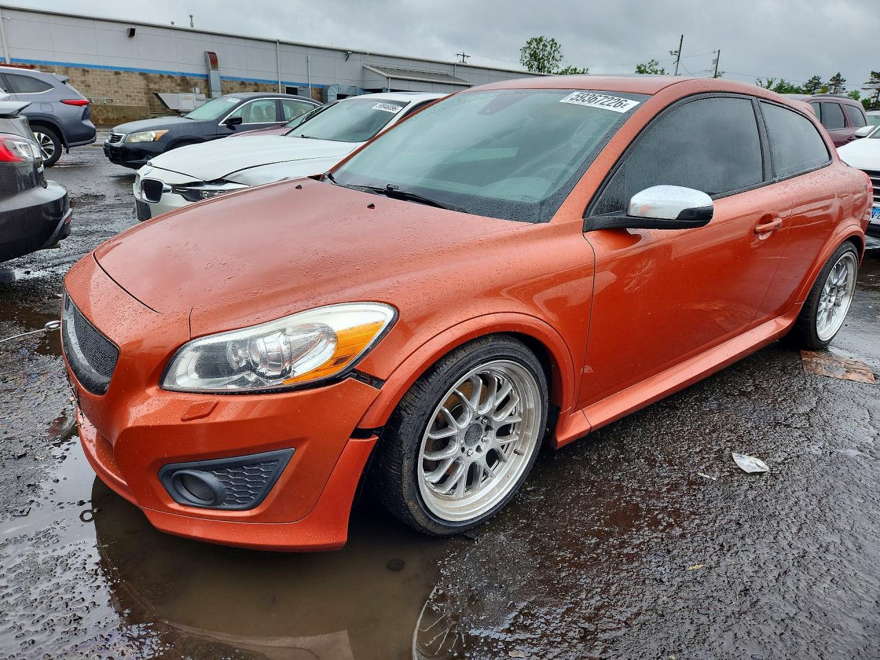 2011 Volvo C30 T5 Orange vin: YV1672MK8B2201353