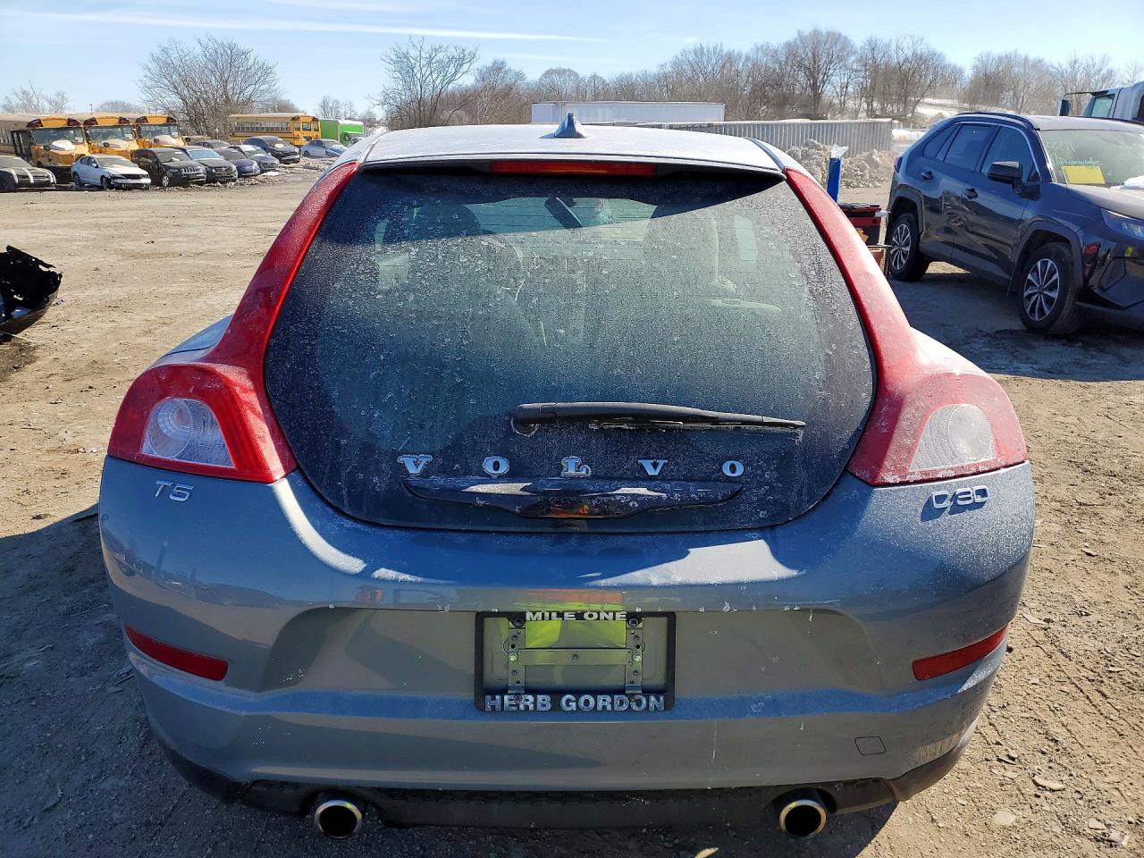 2012 Volvo C30 T5 Teal vin: YV1672MK8C2269900