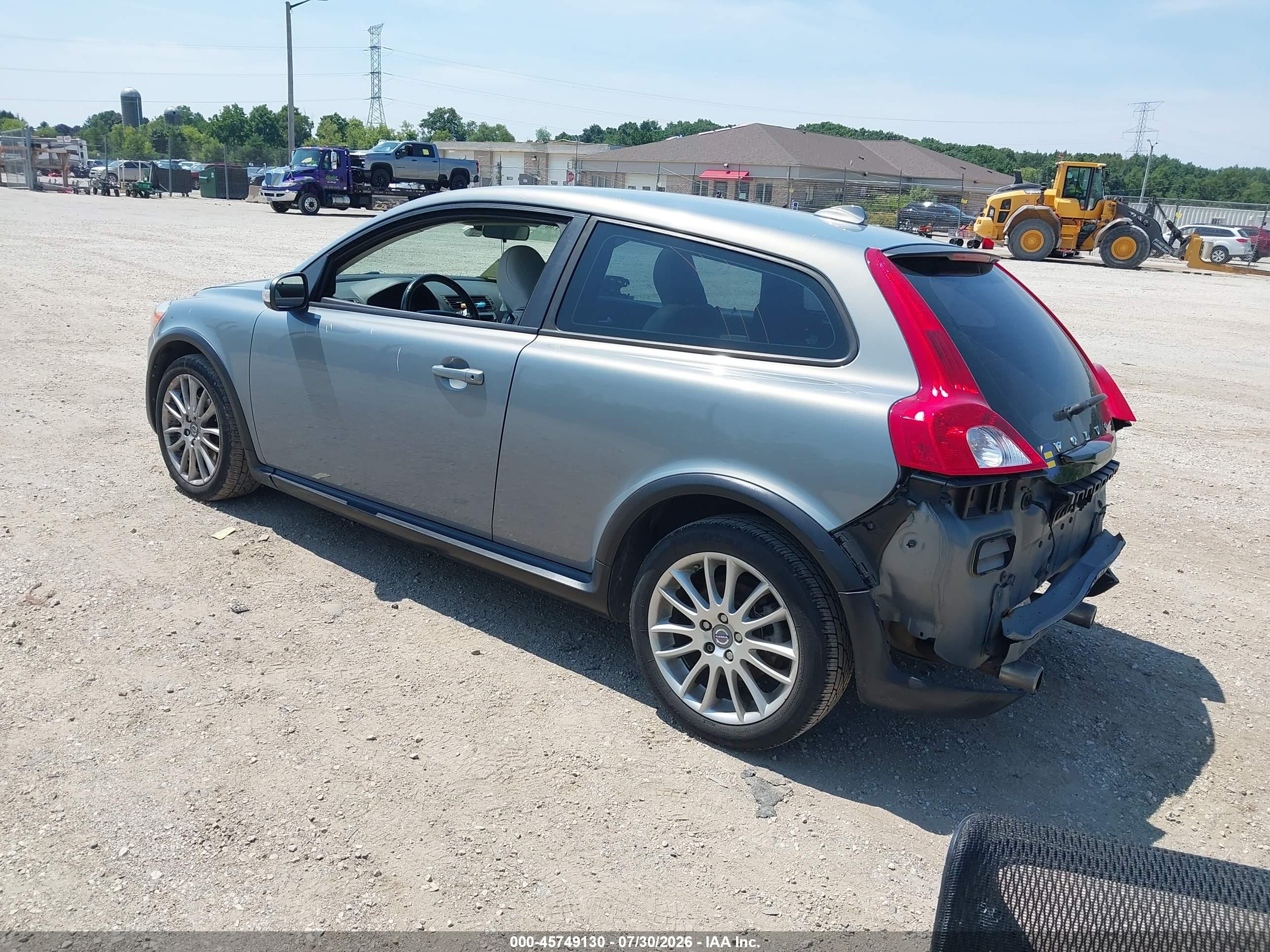2012 Volvo C30 T5 Gray vin: YV1672MK8C2273039