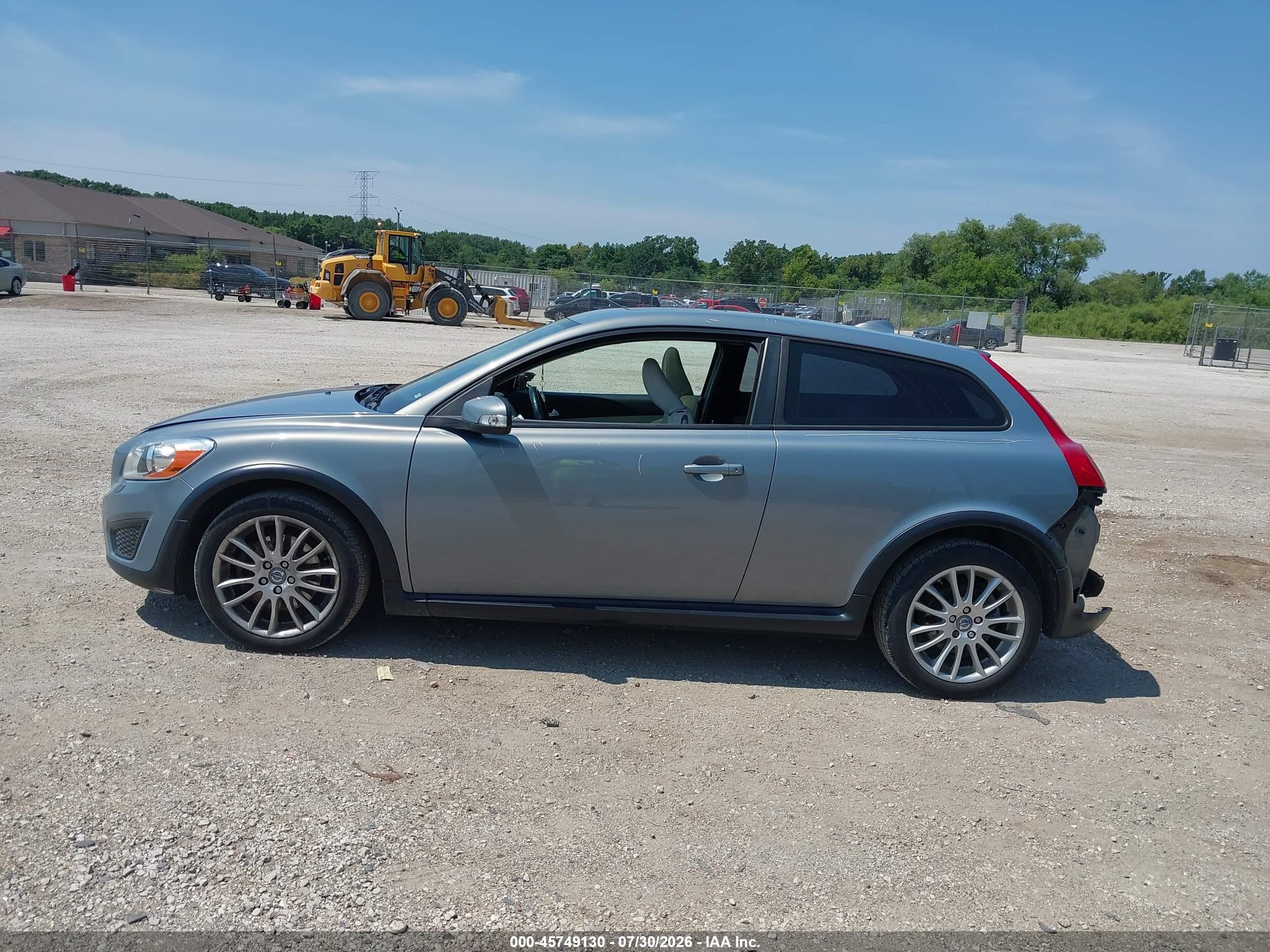 2012 Volvo C30 T5 Gray vin: YV1672MK8C2273039