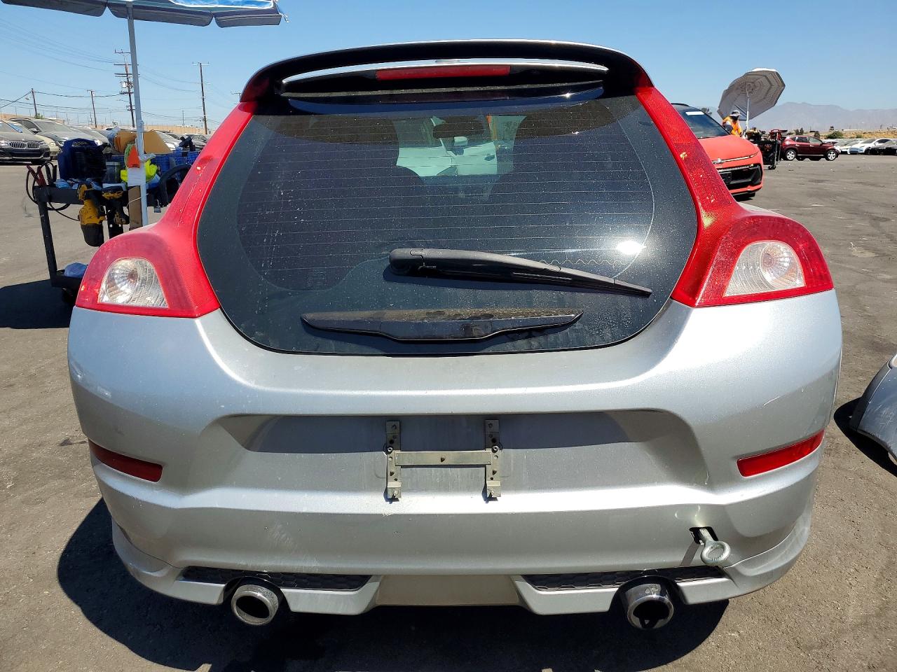 2013 Volvo C30 T5 Серебряный vin: YV1672MK8D2311533