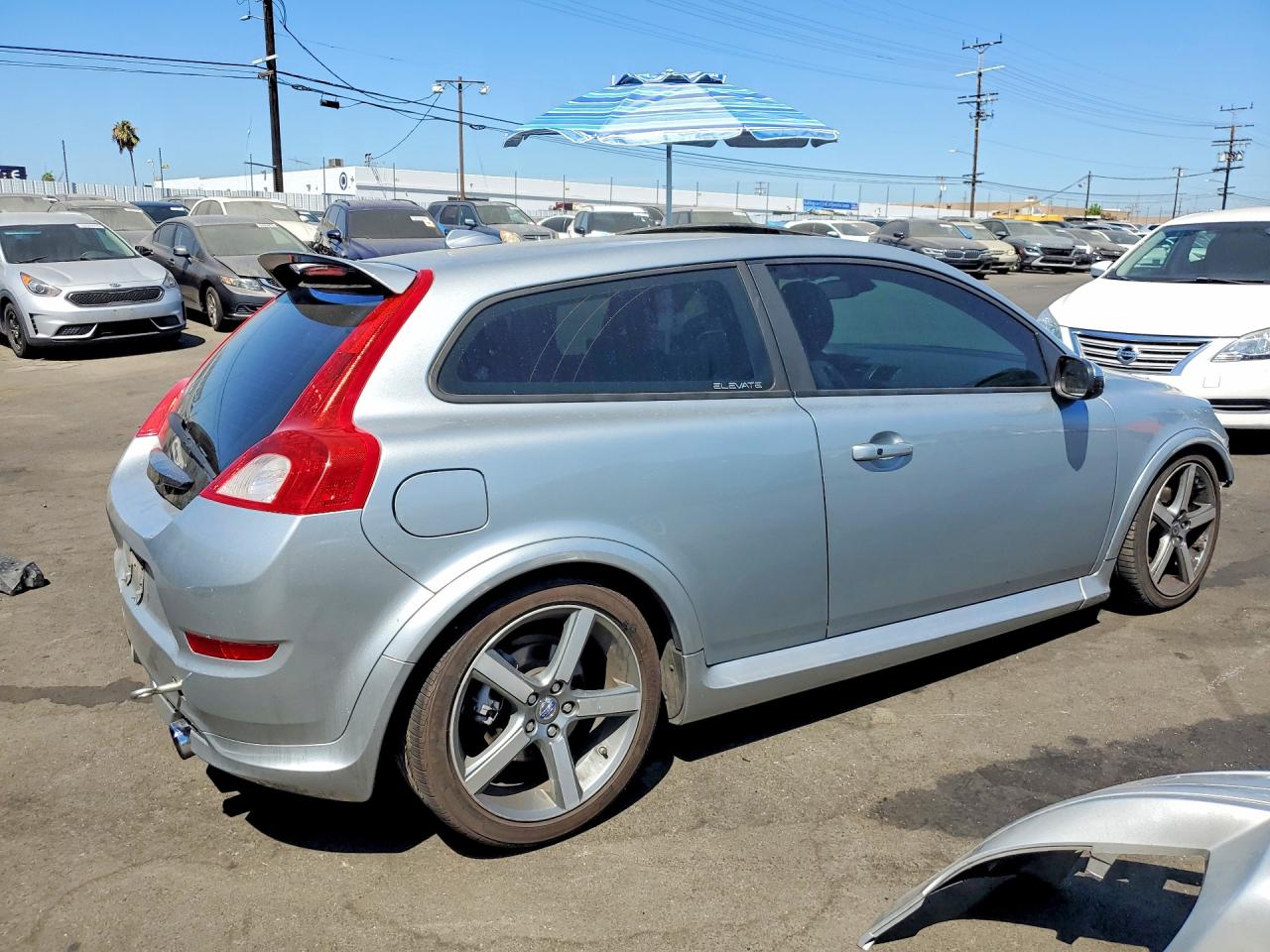 2013 Volvo C30 T5 Серебряный vin: YV1672MK8D2311533
