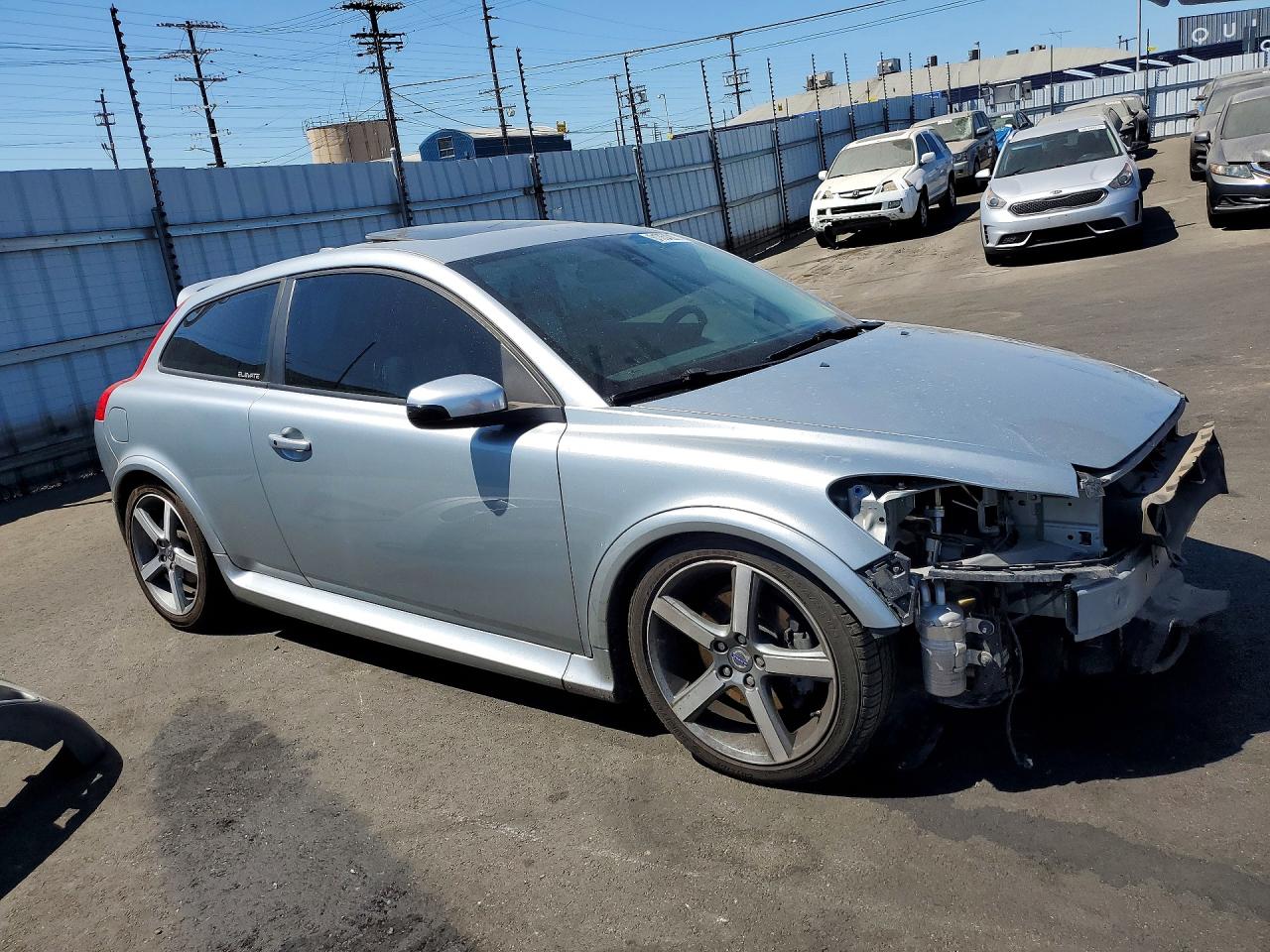 2013 Volvo C30 T5 Серебряный vin: YV1672MK8D2311533