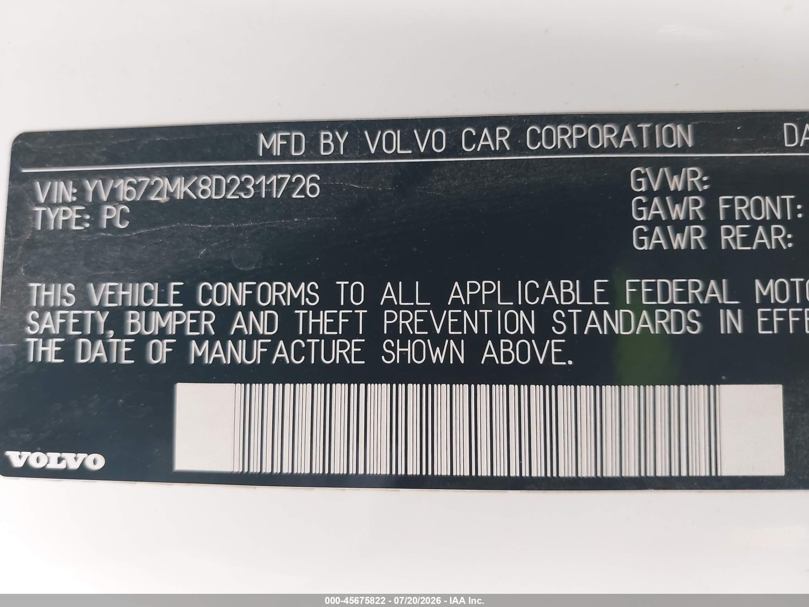 2013 Volvo C30 T5 R-design White vin: YV1672MK8D2311726
