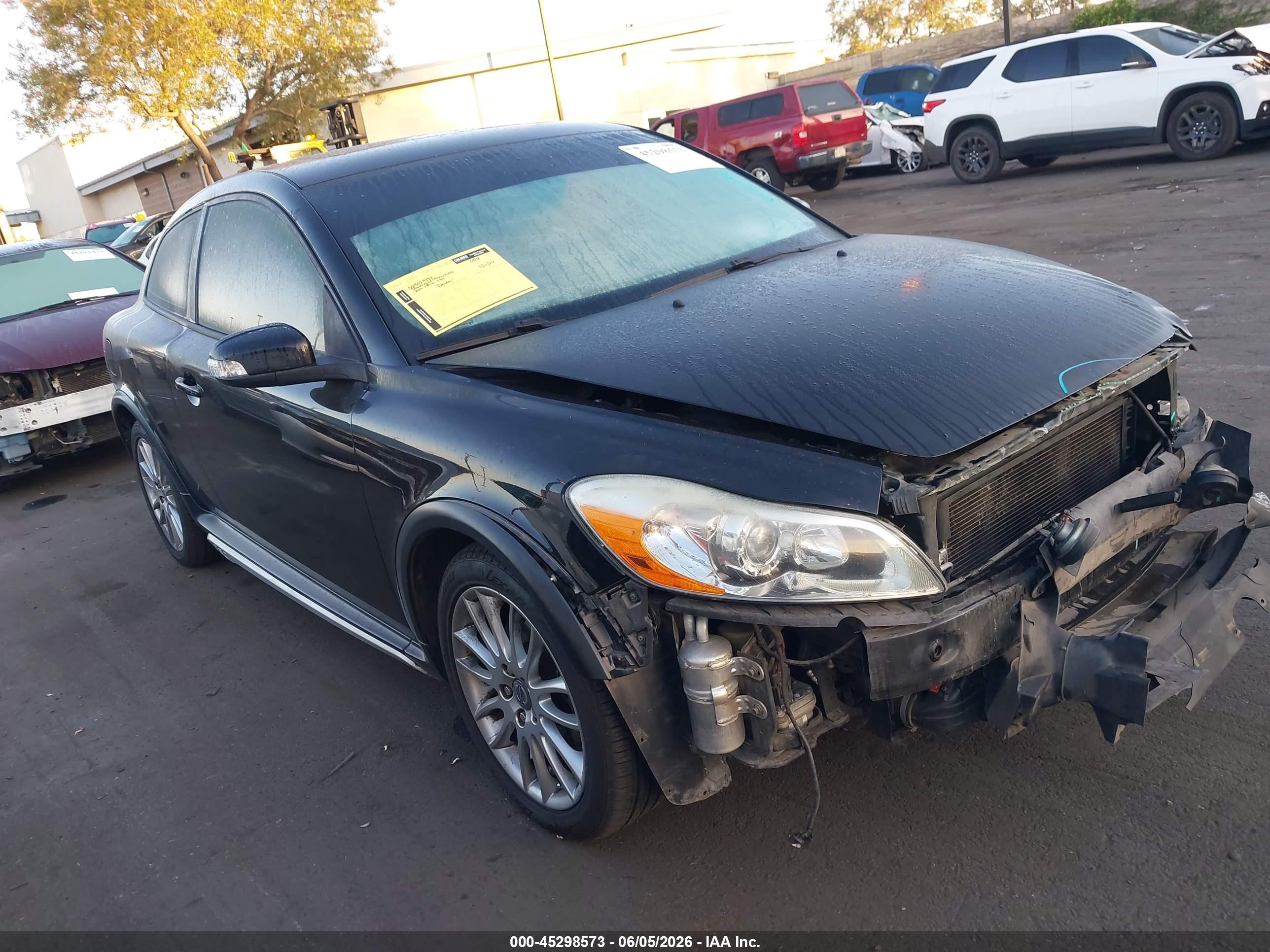 2011 Volvo C30 T5/t5 R-design Black vin: YV1672MK9B2190265