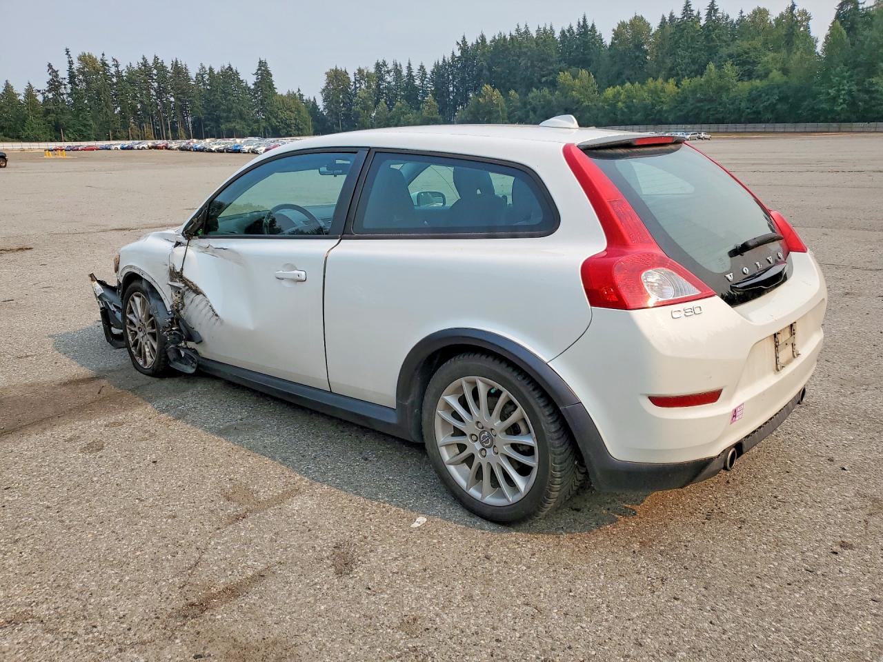 2011 Volvo C30 T5 White vin: YV1672MK9B2222860