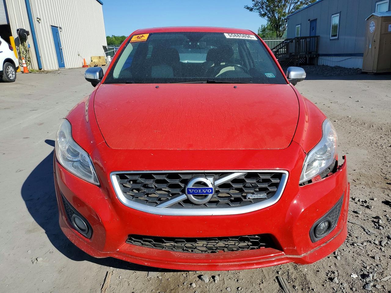 2011 Volvo C30 T5 Red vin: YV1672MK9B2244258