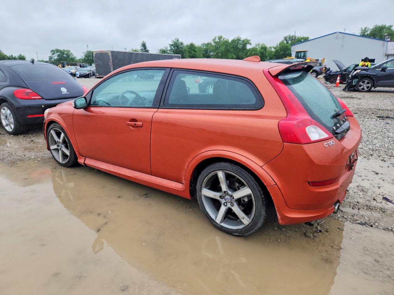 2011 Volvo C30 T5 Orange vin: YV1672MKXB2200768