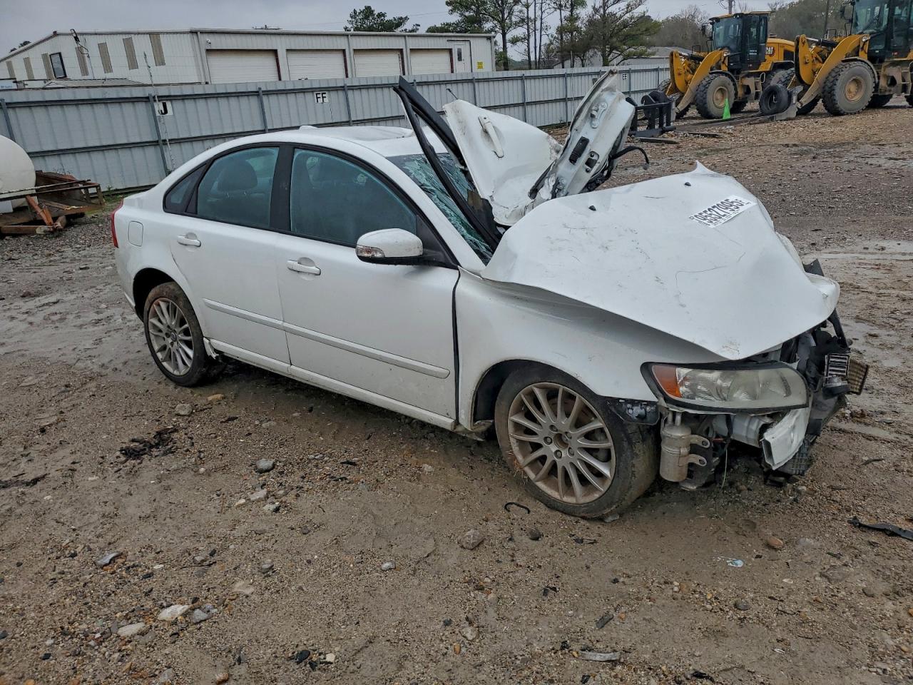 2011 Volvo S40 T5 White vin: YV1672MS1B2548264