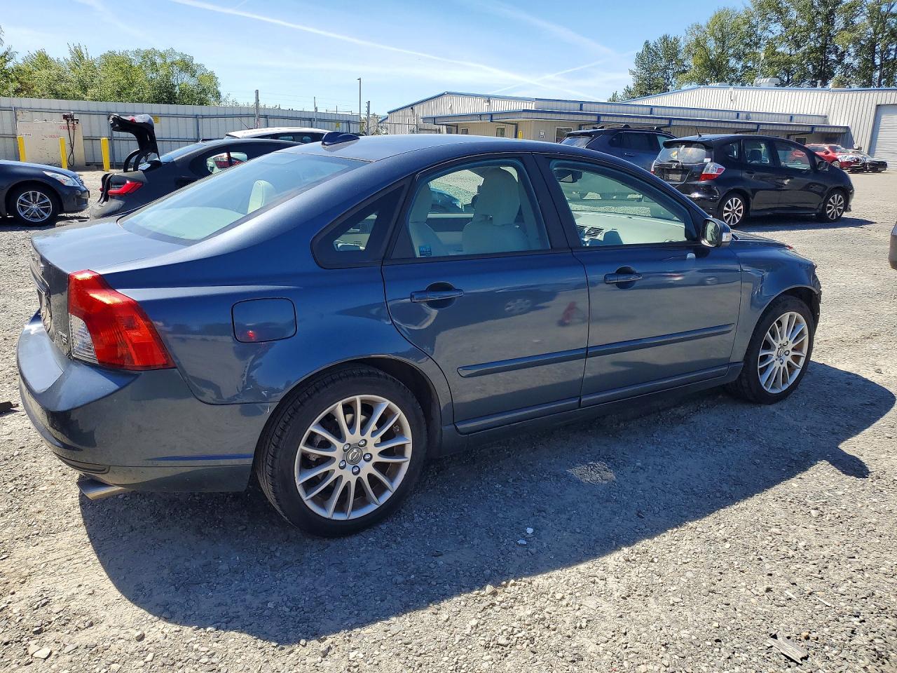 2011 Volvo S40 T5 Blue vin: YV1672MS6B2534991