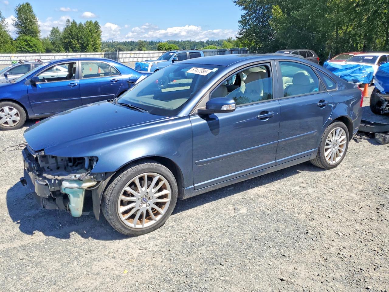 2011 Volvo S40 T5 Blue vin: YV1672MS6B2534991