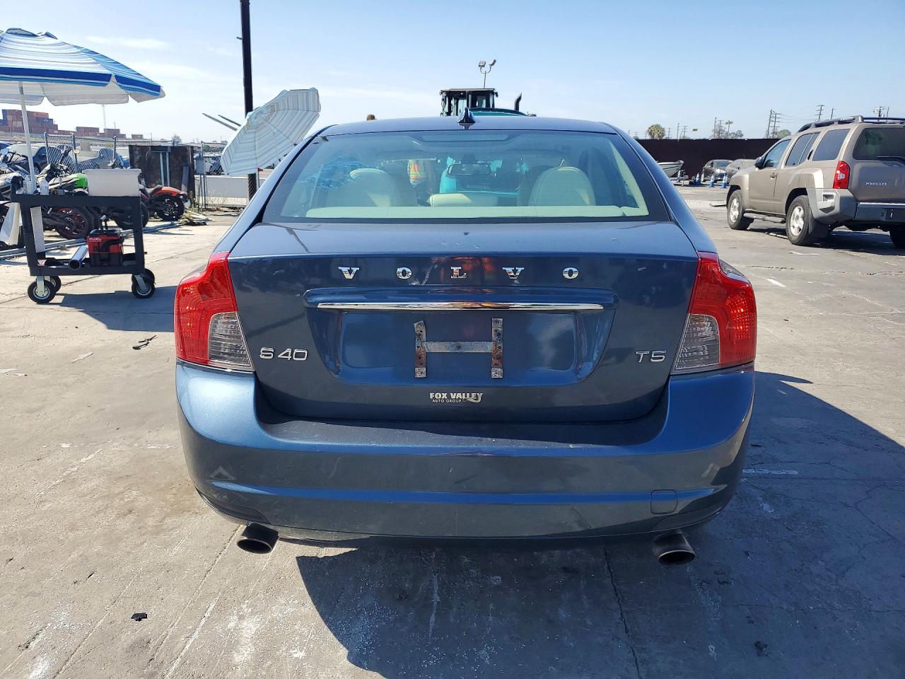 2011 Volvo S40 T5 Blue vin: YV1672MS9B2535262