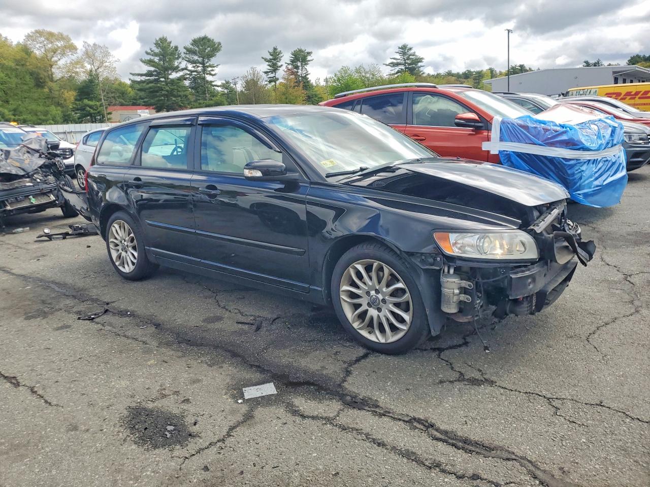 2011 Volvo V50 T5 Black vin: YV1672MW0B2625645