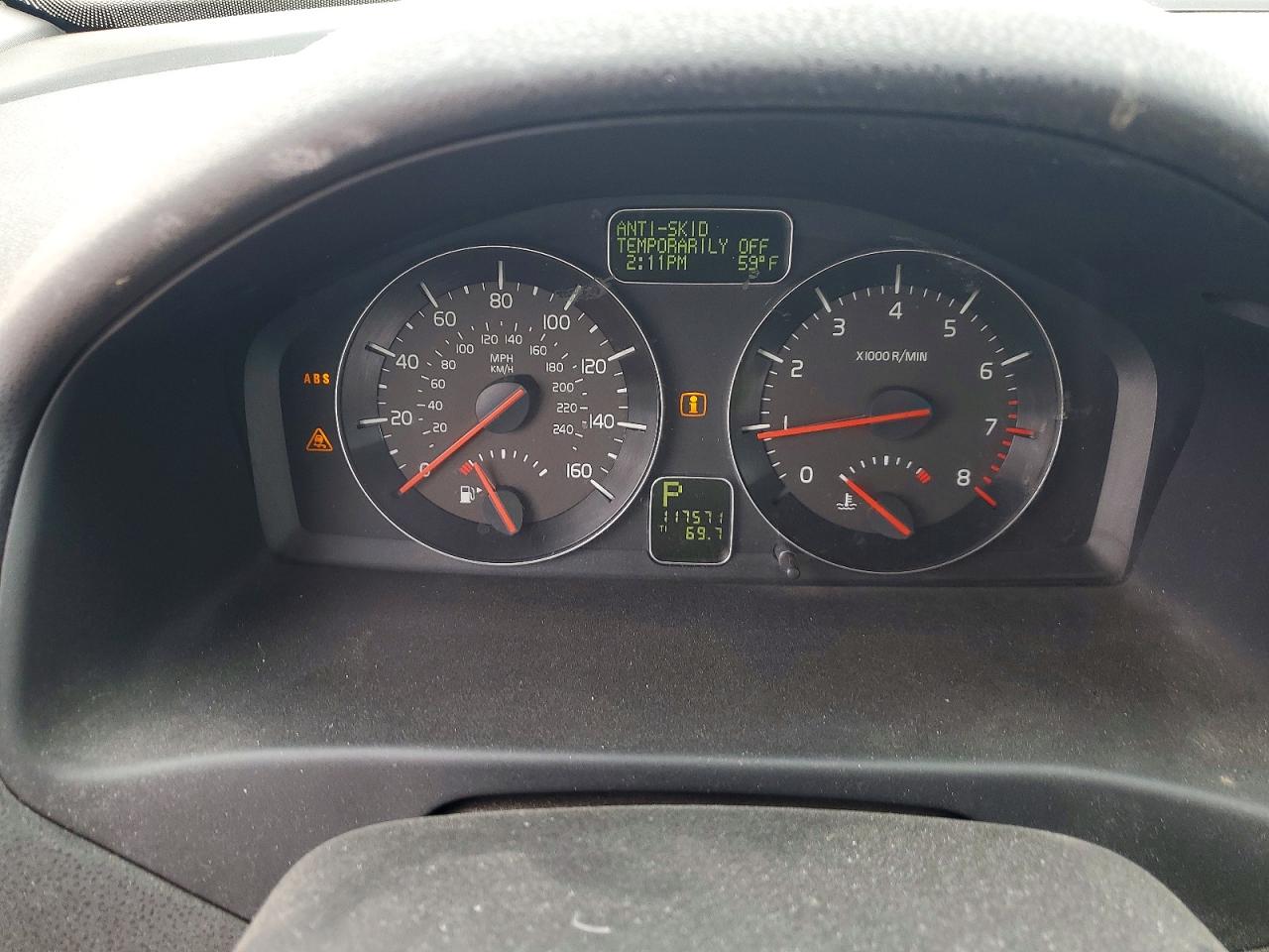 2011 Volvo V50 T5 Gray vin: YV1672MW5B2630582