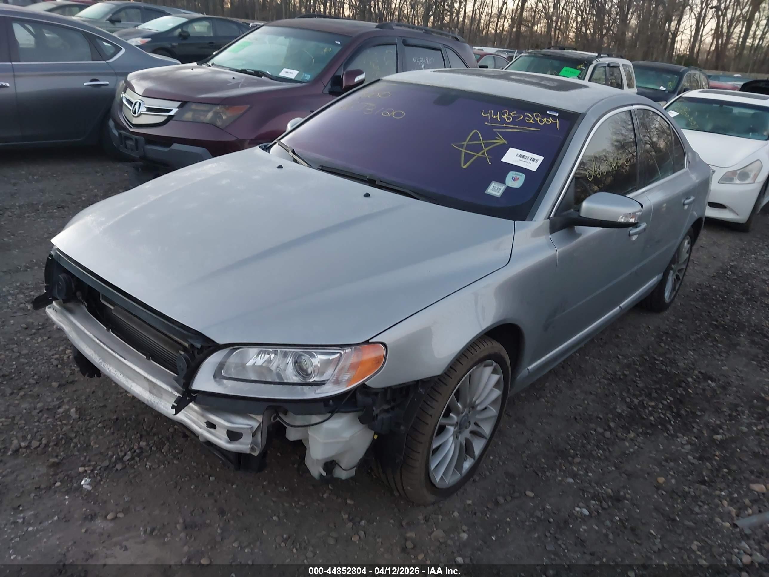 2010 Volvo S80 V8 Серый vin: YV1852AR0A1124465